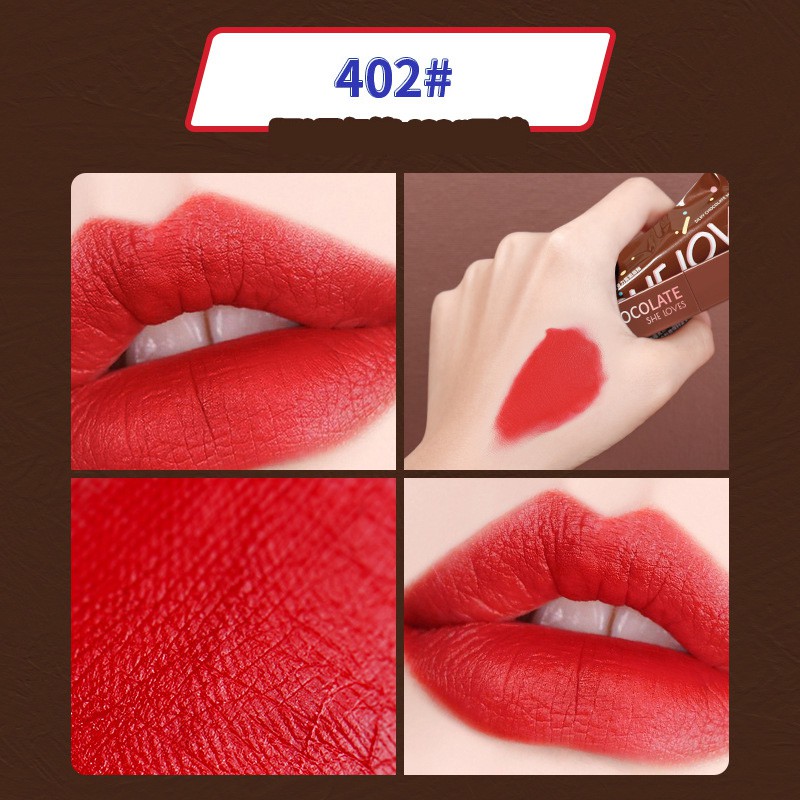 SHELOVES (Hàng Mới Về) Set 8 Son Môi Lâu Trôi Và Chống Thấm Nước Cao Cấp lipstick lip makeup waterproof durable  matte | BigBuy360 - bigbuy360.vn