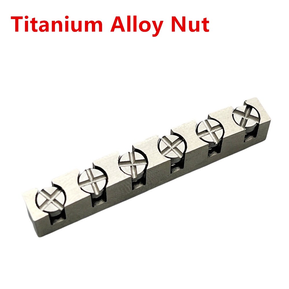 1 Đai Ốc Điều Chỉnh Chiều Cao Bằng Hợp Kim Titan Cho Đàn Guitar Điện Strat ST Tele TL Les Paul LP SG