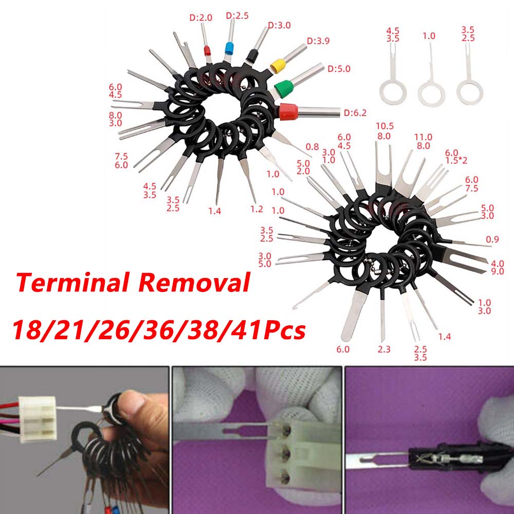 Bộ Dụng Cụ Tháo Gỡ Dây Điện Xe Hơi 18 / 21 / 26 / 36 / 38 / 81
