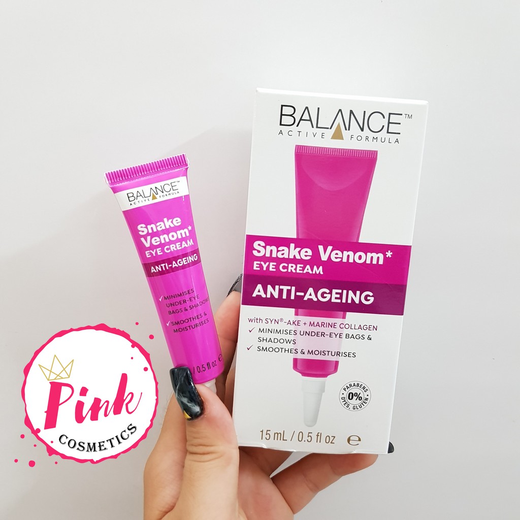 [KEM DƯƠNG] Kem nọc rắn Balance Active Formula Snake Venom Eye Cream | WebRaoVat - webraovat.net.vn