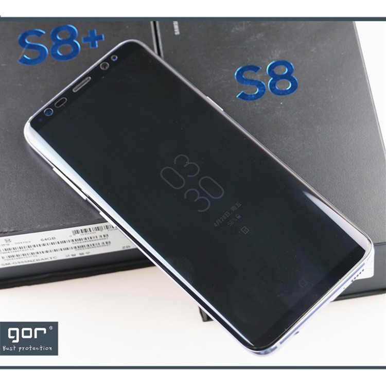 Samsung S8 / S8 PLUS - Bộ 5 Món - Dán Dẻo Full Màn Hình Chính Hãng GOR