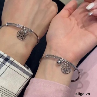 Vòng đeo tay may mắn có chuông may mắn cho cặp đôi / bạn thân