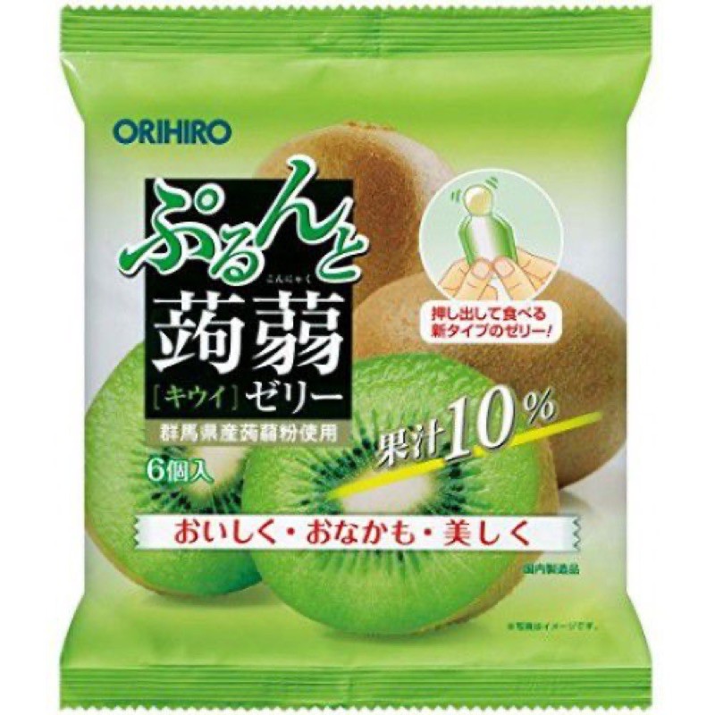 Thạch rau câu hoa quả Orihiro nội địa Nhật