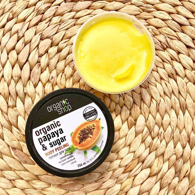 [Chính hãng] Tẩy Da Chết Body Organic Papaya &amp; Sugar 250ml