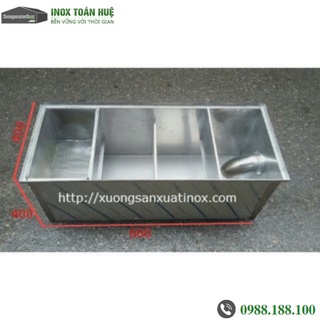 Bẫy mỡ , bẫy rác  inox cao cấp , lắp dưới chậu rửa , ngăn tắc đường ống thoát