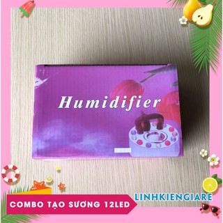 COMBO ĐỘNG CƠ TẠO SƯƠNG 24V 12LED