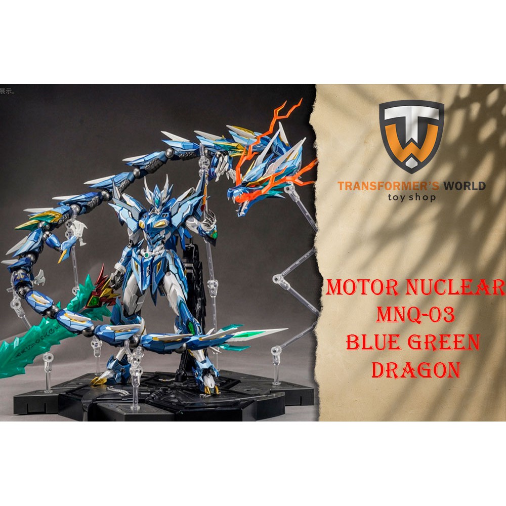 Mô hình Gundam Motor Nuclear Metal Build Die-Cast Chogokin Action Figure - MNQ-03 MNQ03 Bing Blue Gr
