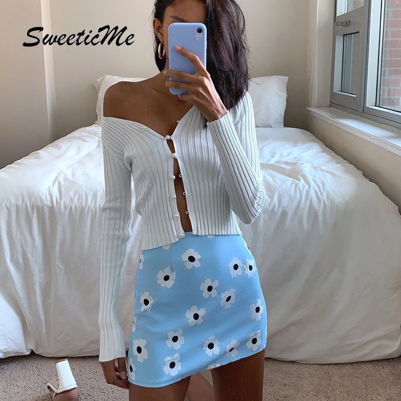 Chân Váy Chữ A Khóa Kéo In Họa Tiết Ngọt Ngào Ngọt Ngào Cho Nữ 2021 | BigBuy360 - bigbuy360.vn