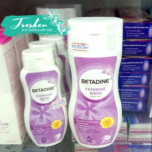 ✅ (CHÍNH HÃNG) Betadin Vệ Sinh Phụ Nữ Hằng Ngày
