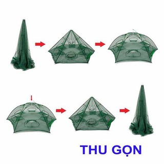 lưới bắt cá bát quái