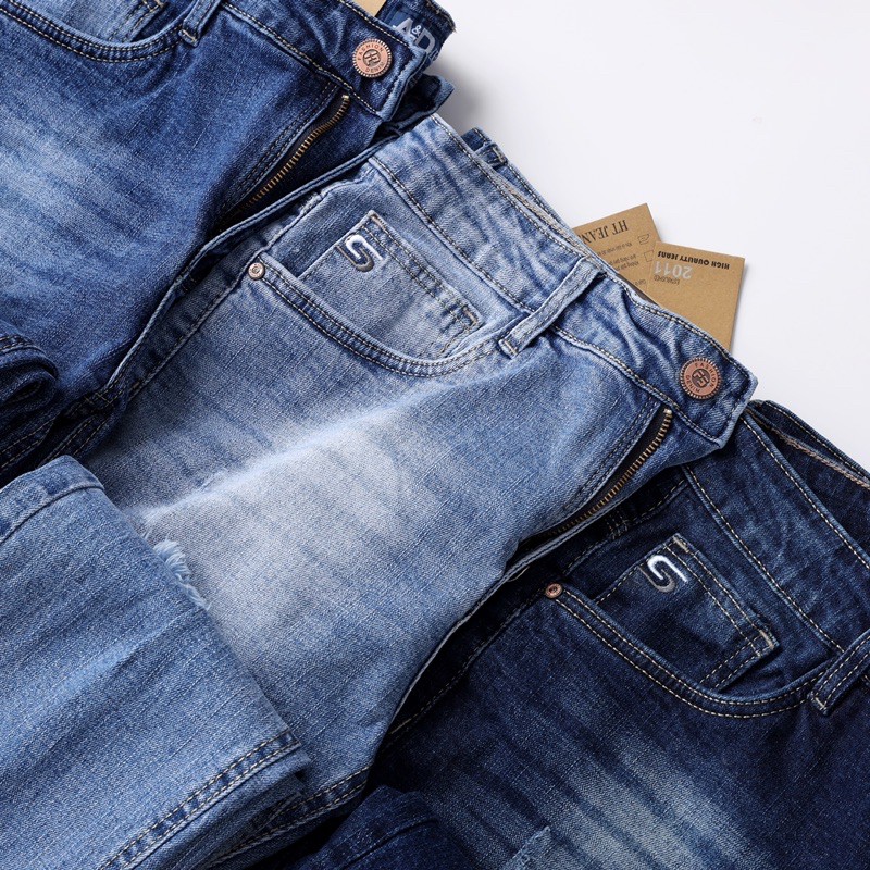 Quần jeans nam thời trang rách Bigsize < 110kg