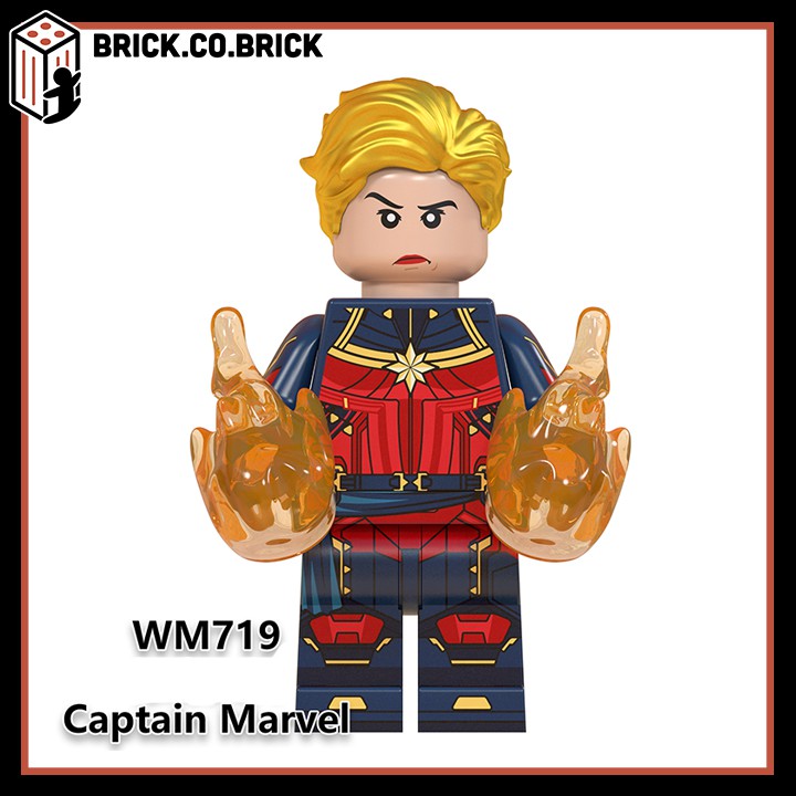 WM6063 - Đồ chơi lắp ráp minifigure và nhân vật non lego - Super Heroes - Siêu anh hùng trong phim Biệt Đội Báo Thù