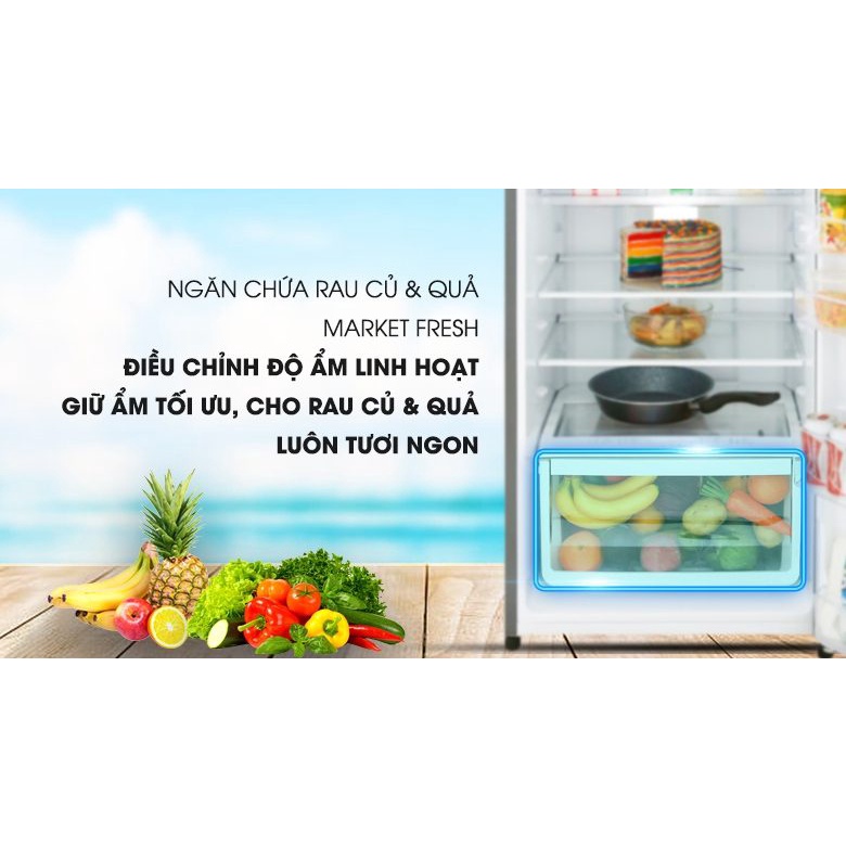 Tủ lạnh Electrolux EME3700H-H 3 cánh 340L Inverter Điện Máy Hải Đăng HN