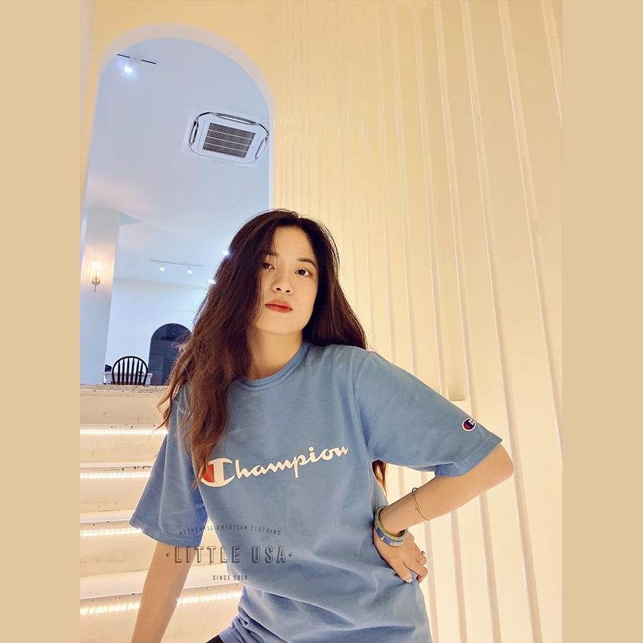 ÁO CHAMPION® GARMENT DYED GRAPHIC TEE - 100% AUTHENTIC - 100% SHIPPED USA | BigBuy360 - bigbuy360.vn