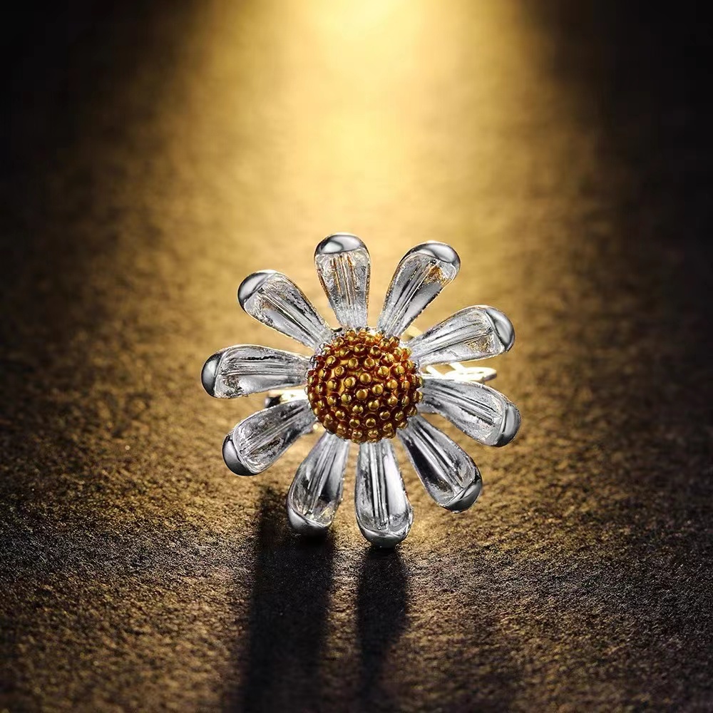 Ghim Cài Áo Hình Hoa Cúc Nhỏ 2022 Thời Trang Cao Cấp Chống Chói Cho Nữ