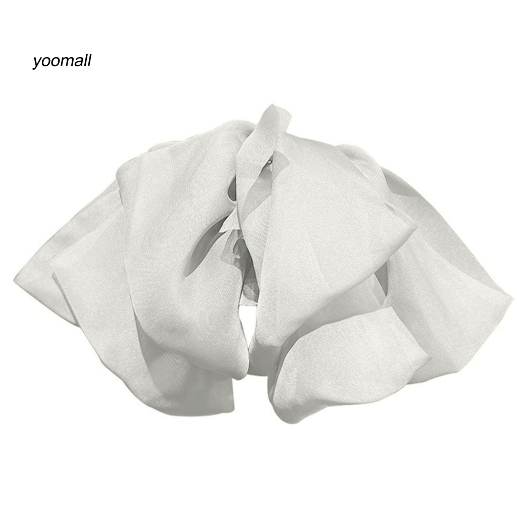 / Yo / Phụ Kiện Kẹp Tóc Dạng Lưới Co Giãn Tốt Chống Rơi Cho Nữ