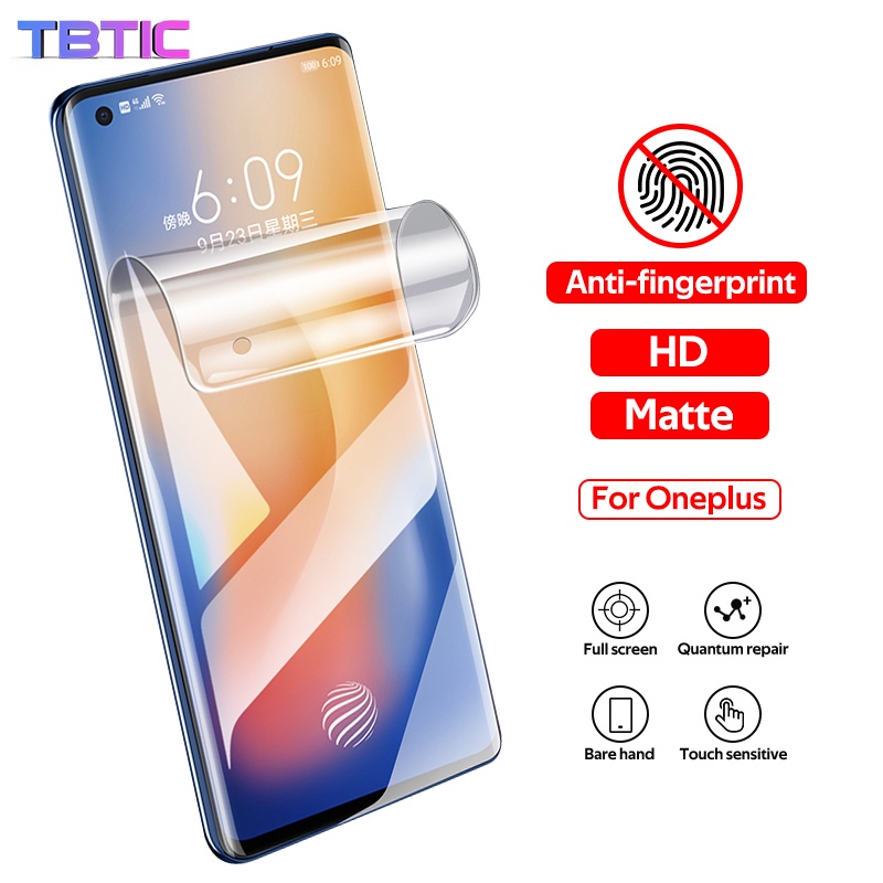 Miếng dán kính cường lực TBTIC chống trầy màn hình cho Oneplus 6 6t 7 Pro 7t Pro 8 Pro Node 9 Pro 9r