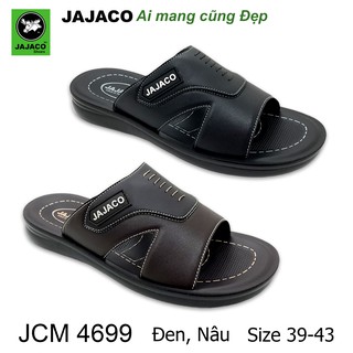 Dép nam thái lan nhập khẩu 100% pu cao cấp jajaco - jcm 4699 thời trang độ bền cao