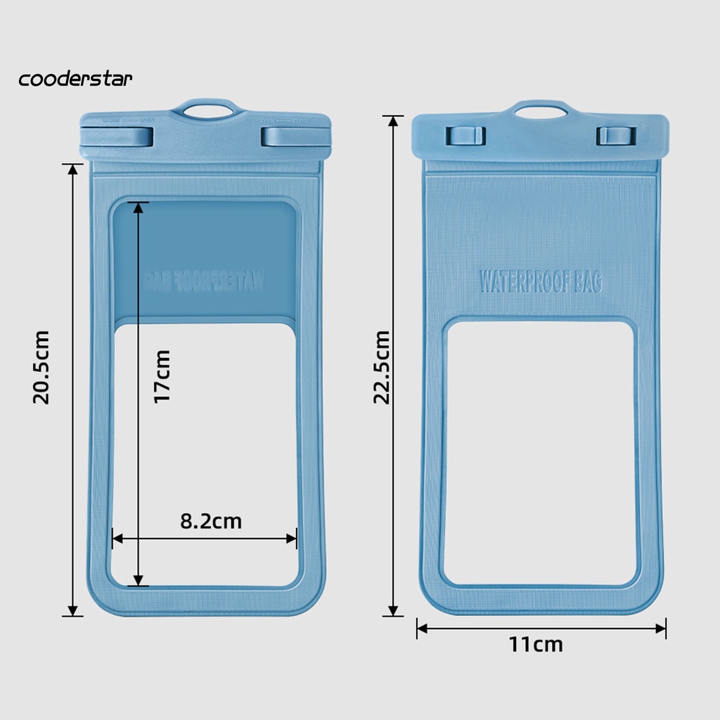 Túi đựng điện thoại chống nước trọng lượng nhẹ có dây đeo tiện lợi