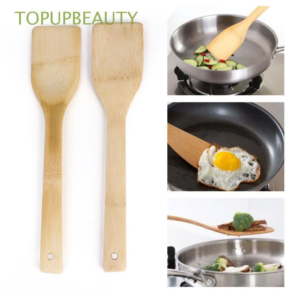 Thìa xới cơm, Muỗng xào thức ăn bằng gỗ tre - An Toàn Cho Sức Khỏe