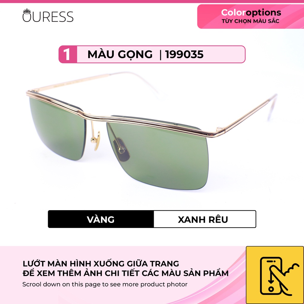 Kính mát Titanium Ouress 199035 bền đẹp cao cấp