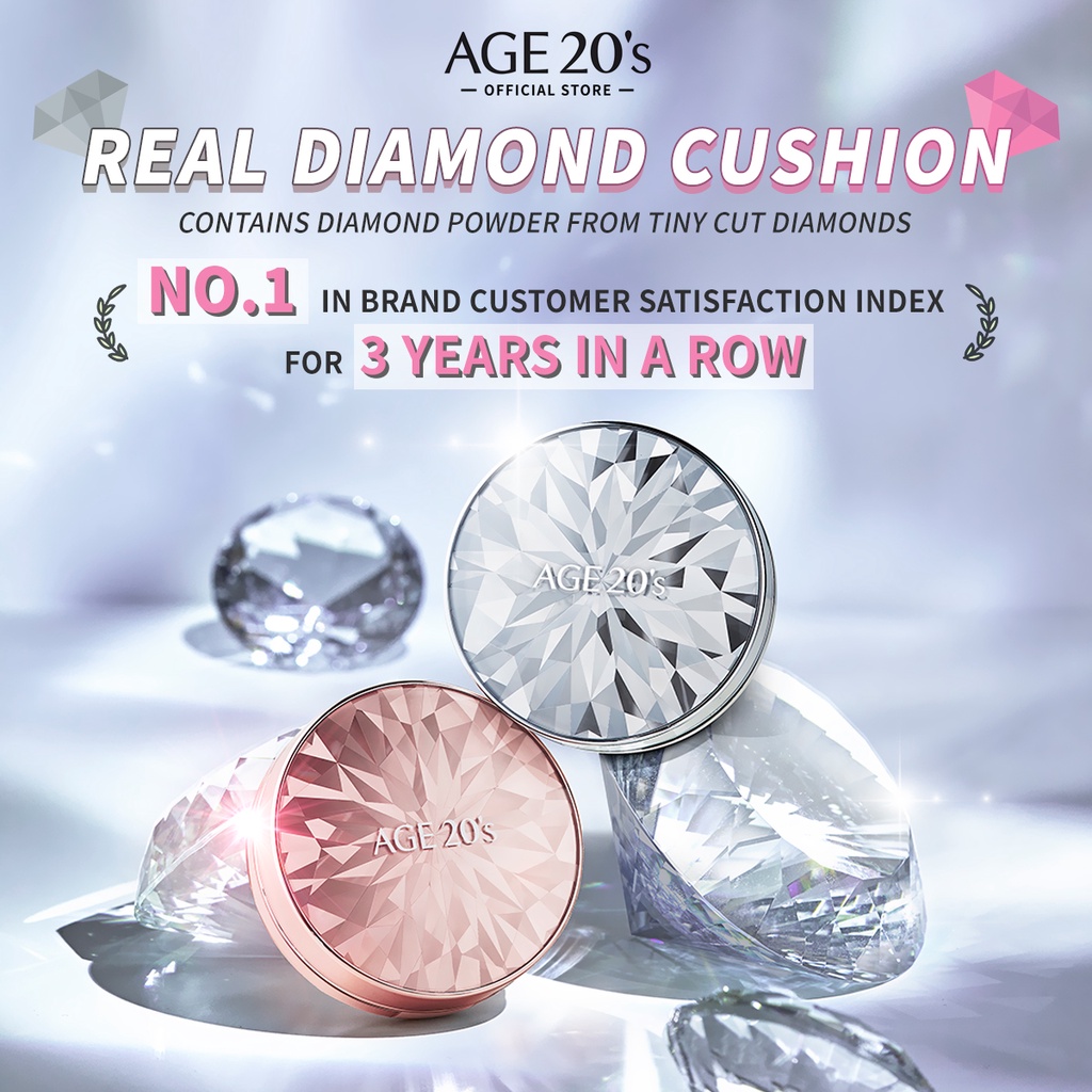 Phấn tươi AGE 20's cao cấp trang điểm chuyên nghiệp 12.5g