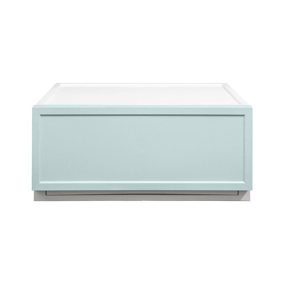 HomeBase STACKO Hộp nhựa đa năng ECO dạng ngăn kéo có thể xếp chồng Thái Lan W54xH24xD39.5 màu xanh lá pastel