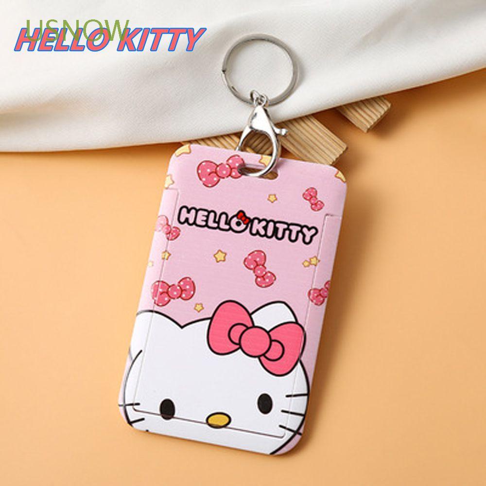 Ví đựng thẻ ID hai mặt họa tiết hoạt hình phong cách Hàn Quốc cho nữ