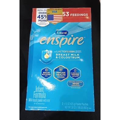 Sữa bột Enfamil Enspire Infant Formula 850g