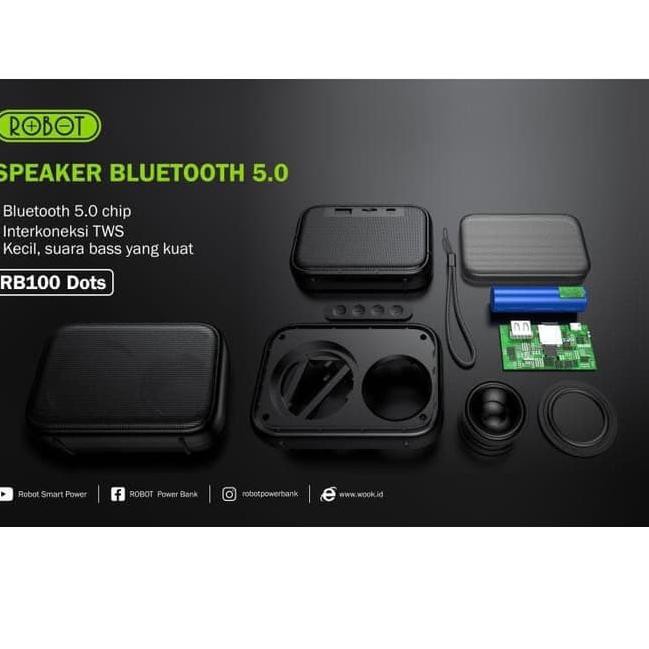 Loa Bluetooth 5.0 Ize Robor Rb100 Tws Mini Không Dây