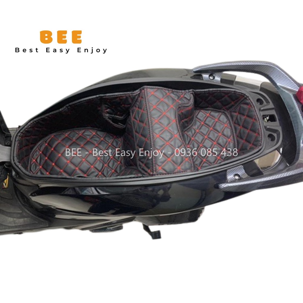 Lót cốp xe máy HONDA SH VN SH 350i SH MODE SH NHẬP thiết kế chất liệu da cao cấp có túi để giấy tờ xe tiện dụng BEE