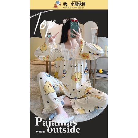 Bộ đồ ngủ mặc nhà bigsize hàng quảng châu CÓ SẴN
