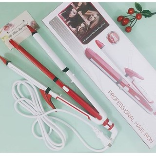 Máy uốn tóc 3 in 1 shinon máy làm tóc đa năng