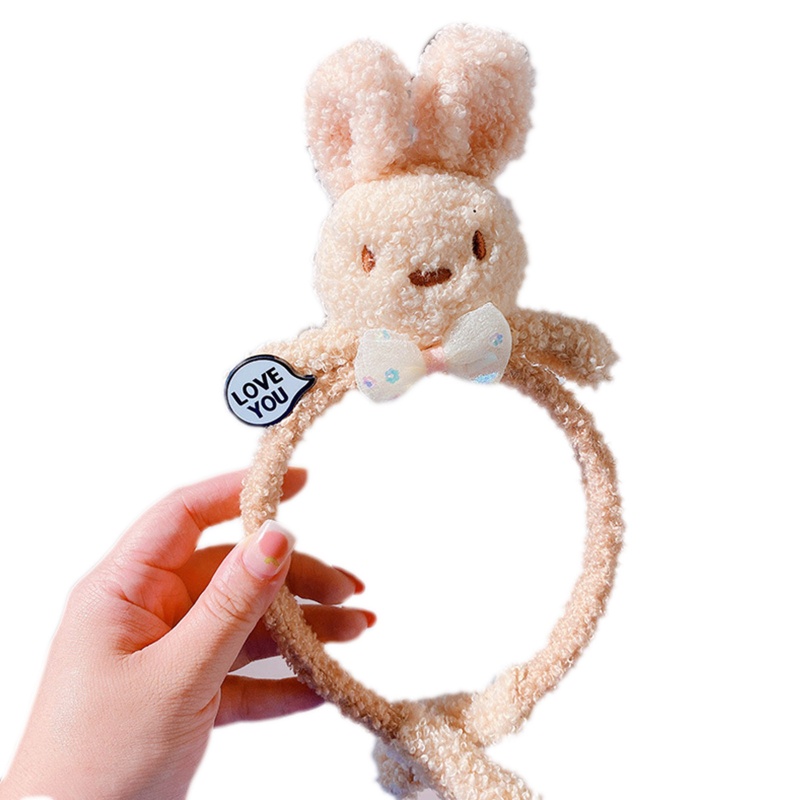 Flgo Băng Đô Cài Tóc Hình Gấu / Thỏ Trang Điểm Dự Tiệc Lễ Hội Cho Nữ Dec