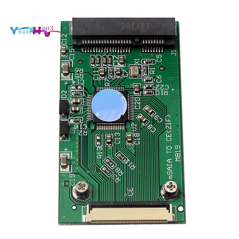 Thẻ Chuyển Đổi Mini Sata Msata Pci-E Ssd Sang 40pin 1.8 Inch Zif / Ce Cho Ipod Ipad / Toshiba / Hitachi Zif
