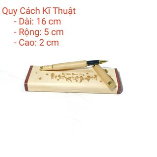 hộp bút gỗ món quà dành cho bạn bè,thầy cô,đồng nghiệp và đối tác.được khắc logo và nội dung theo yêu cầu khách hàng