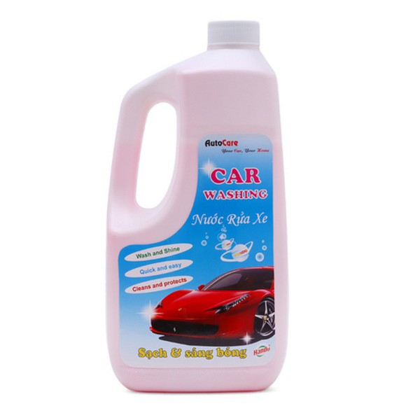 Nước rửa xe xe máy ô tô Auto Care 1,8L tiện dụng