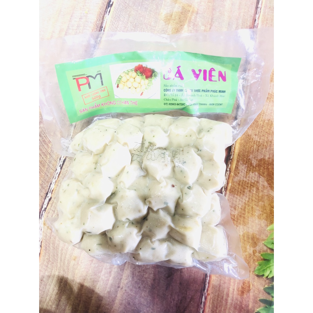 500gr cá viên tiêu đen thơm ngon giàu chất dinh dưỡng