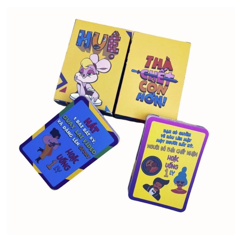 Bài uống rượi Drinking Game  "HUỆ" bản đặc biệt TCCH hot trend cho nhóm bạn tụ tập liên hoan ăn nhậu uống rượi cực vui