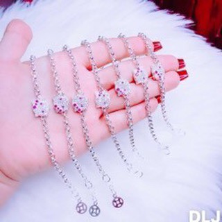 Lắc tay trẻ em - lắc kitty dây mềm -