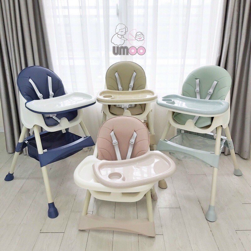 Ghế ăn dặm Umoo điều chỉnh độ cao