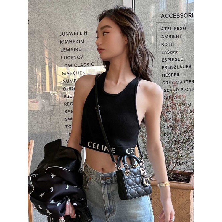 Áo Dệt Kim Không Tay Phong Cách Thể Thao Thời Trang Mùa Hè Dễ Phối Đồ