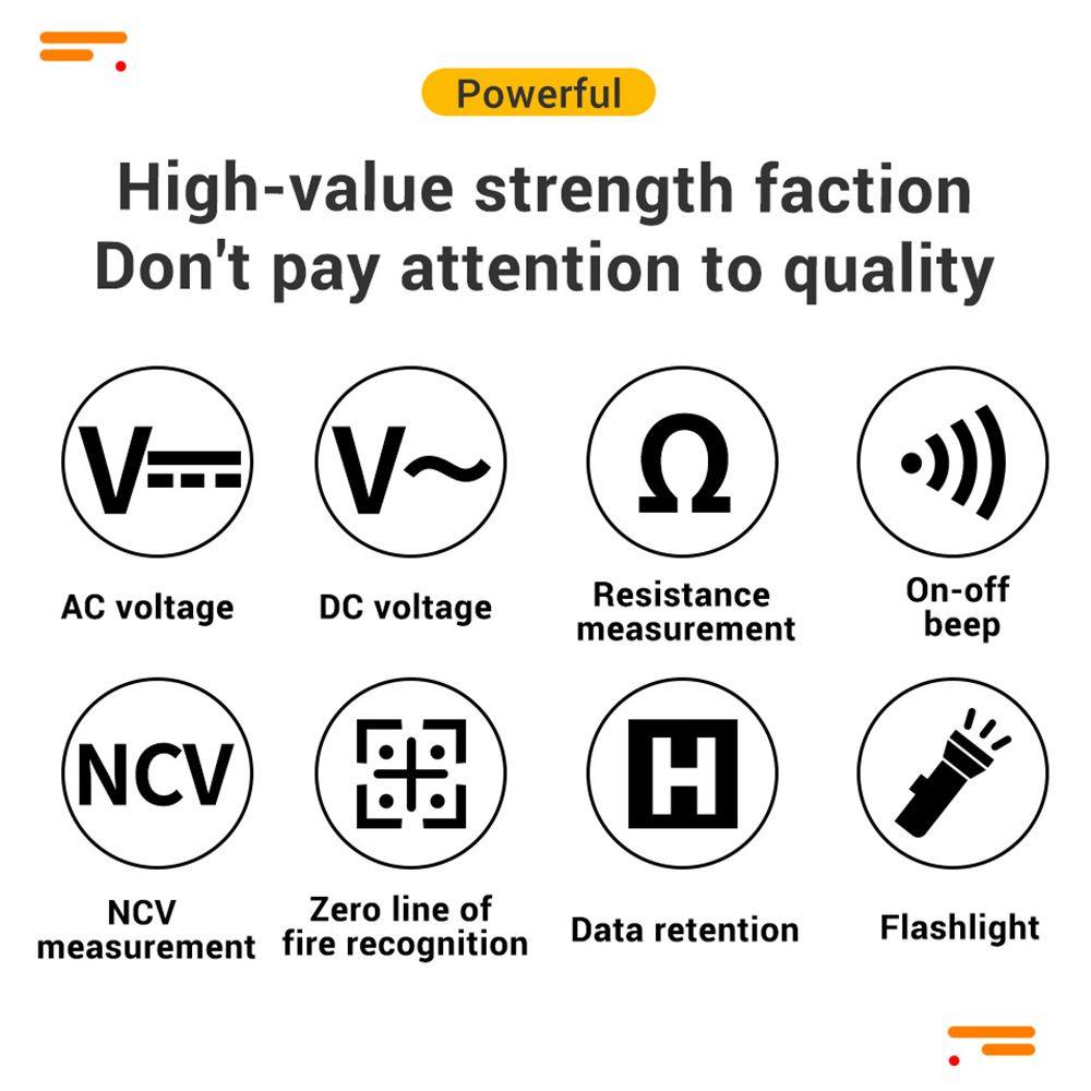 CONOPERY Máy Đo Vạn Năng Kỹ Thuật Số Thông Minh Độ Chính Xác Cao 1999