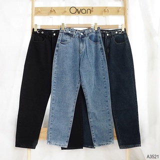 Quần jeans Nữ nút eo Ovan.vn A3521