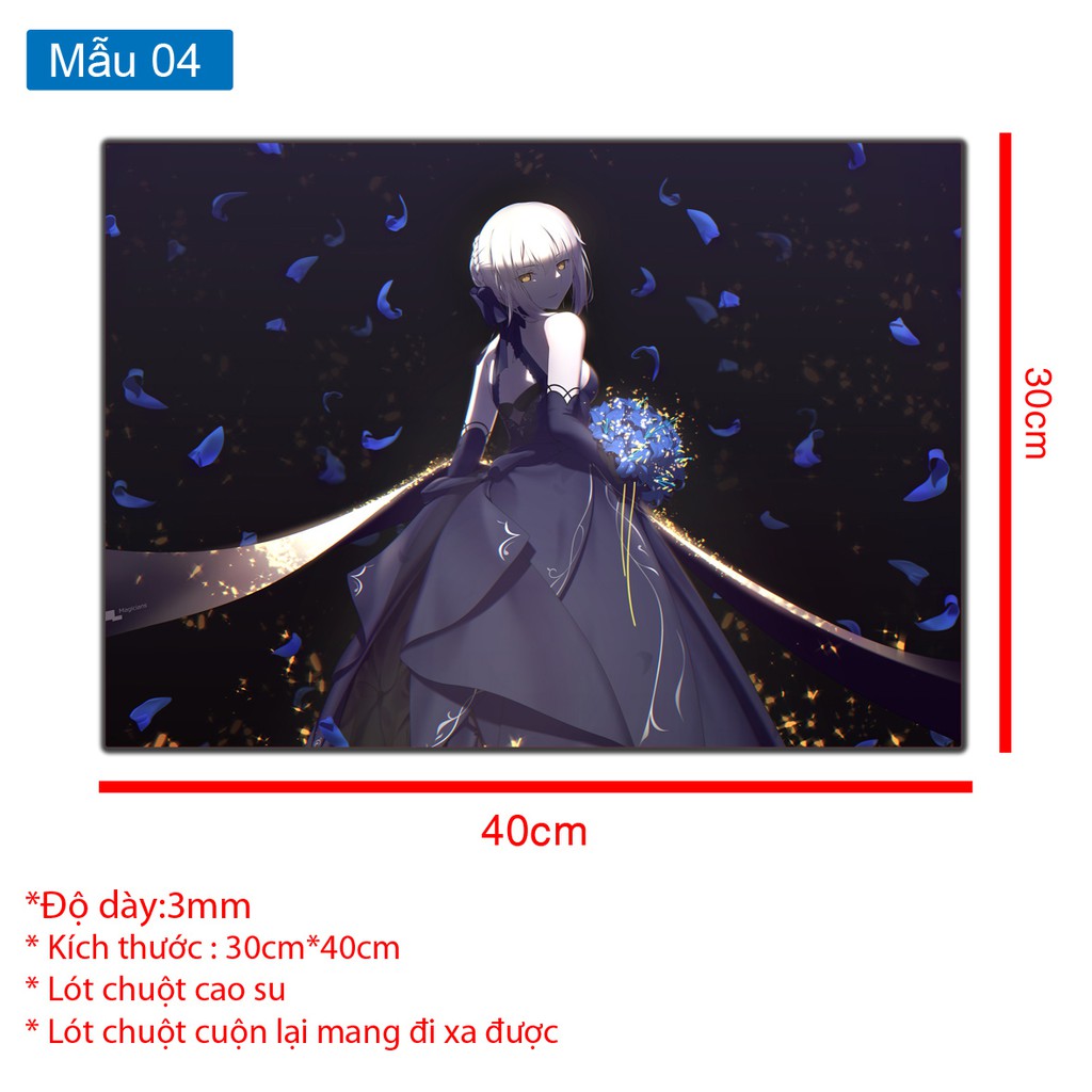 Mousepad Lót chuột A3 – fate/ grand order