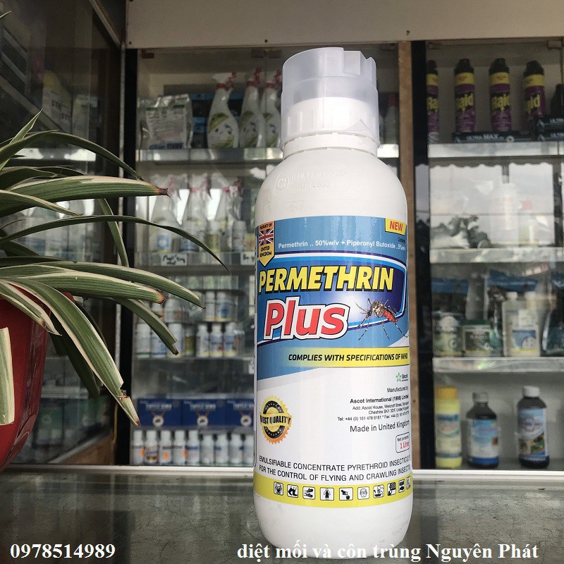 Thuốc diệt muỗi  giá rẻ Permethrin Plus 50EC