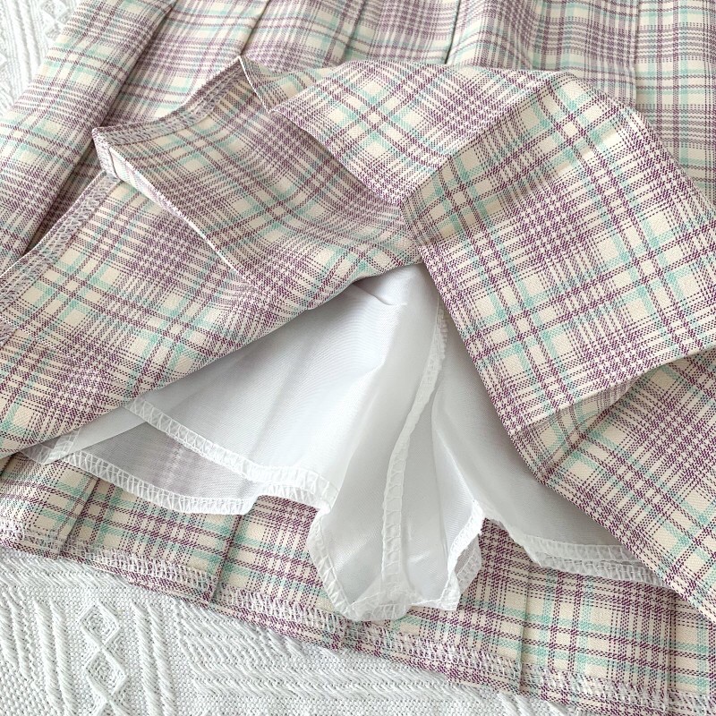 Chân váy xòe  Chân Váy ngắn Tennis kẻ caro xếp ly dáng xòe Hàn Quốc chất liệu kaki mềm đẹp | BigBuy360 - bigbuy360.vn