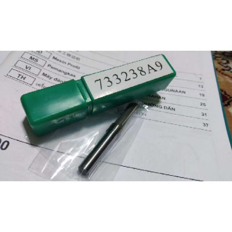 Mũi phay thẳng 6mm cốt 6.35mm Makita - CH Tập Thành