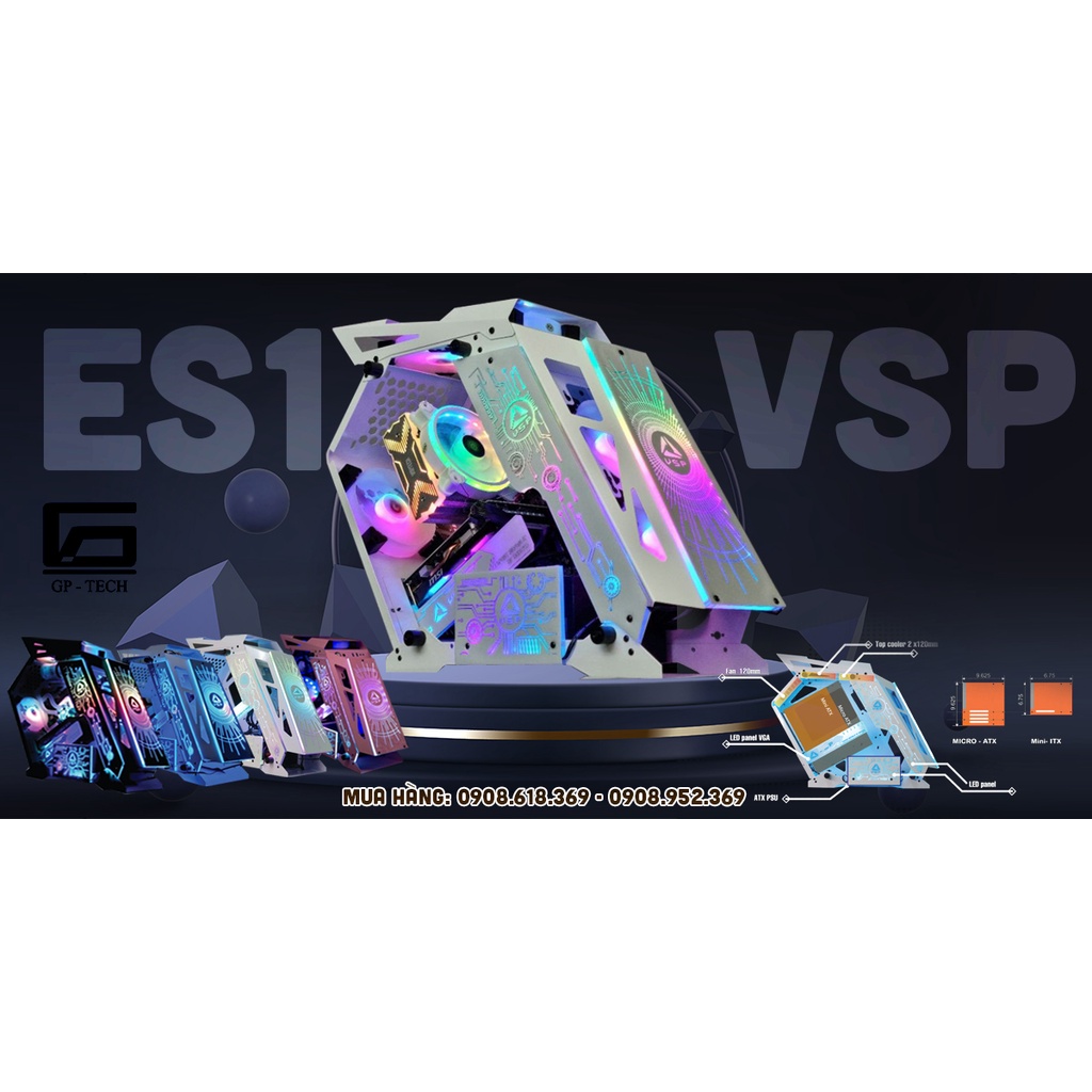 SIEU KHUYẾN MẠI Vỏ CASE VSP ESPORT ES 1 dành cho game thủ