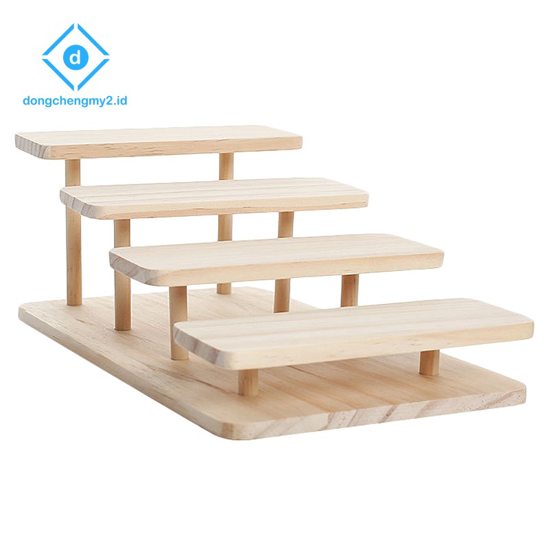 Kệ Trưng Bày Kính Mát 4 Tầng Bằng Tre